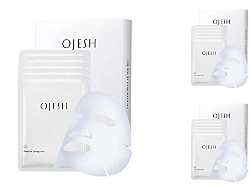 Ojesh Premium Lifting Mask (3 BOXES) Face Masks Skincare，Hydrating Face Masks，Moisturizing，Brightening and Soothing，Anti-aging，Collagen Essential Lifting & Firming Face Mask for All Skin Type