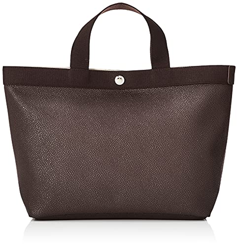 Herbe Chaplier Women's Handbag, Luxcoated Canvas Square Tote Bag, B5 Size (M)