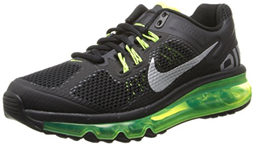 Nike Air Max 2013 Big Kids' Shoes (555426-003, Black/Metalli)