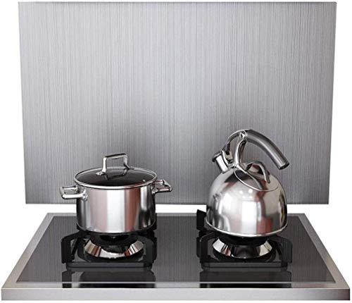 QTT Splatter ScreensGuard Oil Barrier Anti Splatter Shield Guard Oil Splash Guard Stainless Steel Oil Baffle Heat Insulation Kitchenware Sided Splash Guardsplatter Guard