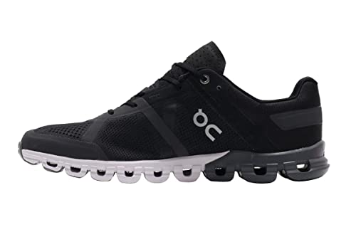 On Running Mens Cloudflow Mesh Black Asphalt Trainers