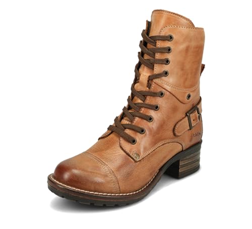 Taos Crave Women's Boots - Stylish and Classic Design for Everyday Fashion - Lacing & Zipper for Perfect Fit with Curves & Pods Removable Footbed with Arch Support