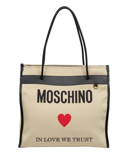 MOSCHINO women tote bag beige