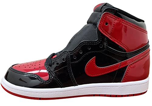 Jordan 1 Retro High OG Patent Bred Pre School AQ2664-063