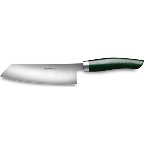 Nesmuk Soul Chef's Knife 140 | Micarta Green