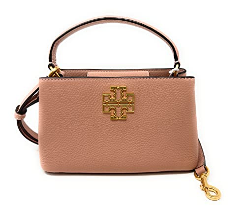 Tory Burch Britten Micro Satchel (Light Meadowsweet)