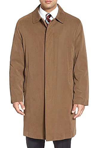 LONDON FOG Men's Durham Rain Coat with Zip-Out Body