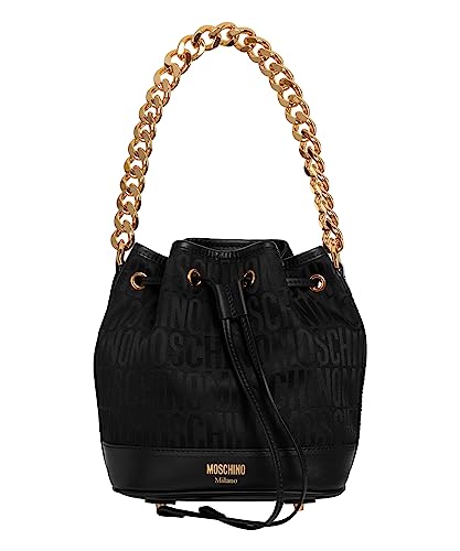 MOSCHINO women Logo handbags black
