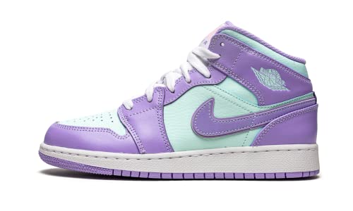 Jordan Youth Air 1 Mid GS 554725 500 Purple Pulse/Arctic Punch - Size 6Y