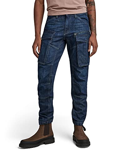 G-STAR RAW Men's Rovic Zip 3D Straight Tapered Fit Cargo Pants