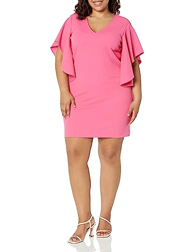 Trina Turk Women's V Neck Cocktail Dress