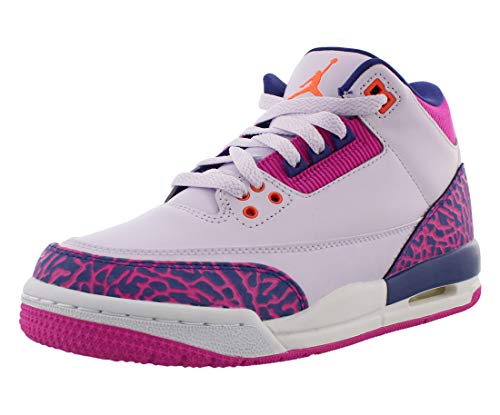 Jordan Youth Air 3 Retro GS 441140 500 Barely Grape - Size 6Y