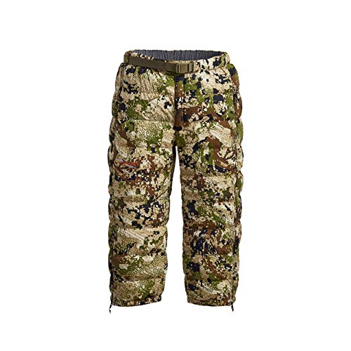 SITKA Gear Men's Kelvin Lite Down 3/4 Camo Insulated Warm Packable Hunting Pants