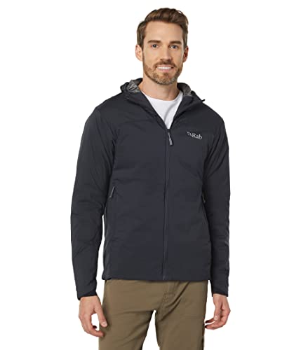 RAB Men's Xenair Alpine Light Hooded Synthetic Insulated Jacket for Hiking & Mountaineering