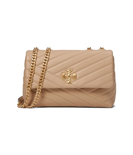 Tory Burch Kira Chevron Small Convertible Shoulder Bag, Desert Dune