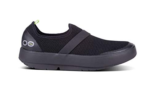 OOFOS Women's OOmg Low Shoe - Lightweight Recovery Footwear - Reduces Pressure on Feet, Joints & Back - Machine Washable