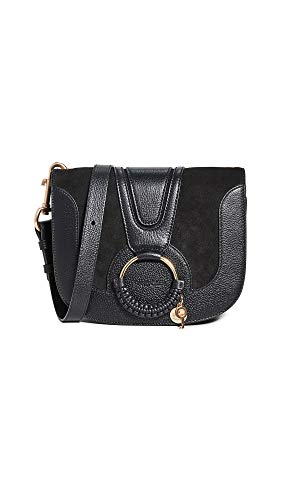 See by Chloe Hana Small Suede & Leather Crossbody Black One Size
