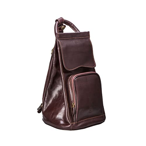 Maxwell Scott | Womens Luxury Leather Backpack Handbag Purse | The Carli | Ladies Classic Shoulder Bag
