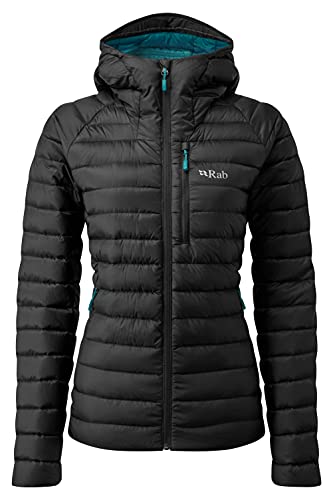 RAB Women's Microlight Alpine Down Jacket for Hiking, Climbing, & Skiing