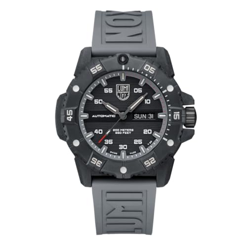 Luminox XS.3862 Men's Master Carbon Seal Grey Rubber Strap Watch