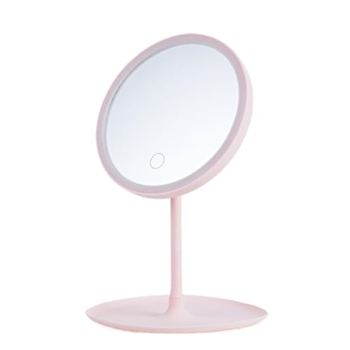 Smart Circular LED Makeup with supplementary Light, Desktop Dressing, Charging, Portable Princess