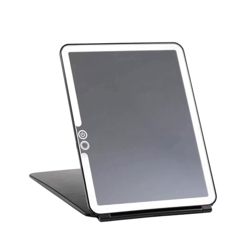 Portable Makeup Rechargeable Three Color Light flip Cover Foldable Beauty with Light