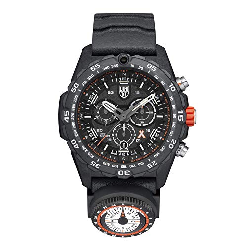 Luminox - Bear Grylls Survival XB.3741 - Mens Watch 45mm - Military Watch in Black Date Function - Chronograph Compass 300m Water Resistant - Sapphire Glass - Mens Watches - Made in Switzerland