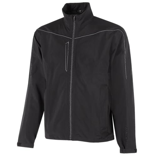 Mens Packable Golf Rain Jacket, GORE-TEX Waterproof Golf Jacket Men in Sizes M-XXL