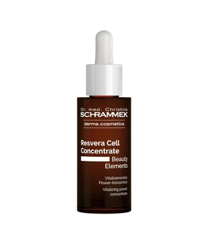 Resvera Cell Concentrate (1.01 fl oz) - Moisture & Vitality Boosting Serum - Highly Effective Moisturizer for Every Skin Type - Anti-Oxidates & Vitamin C - Face Moisturizer - Skin Care - Dr. Schrammek