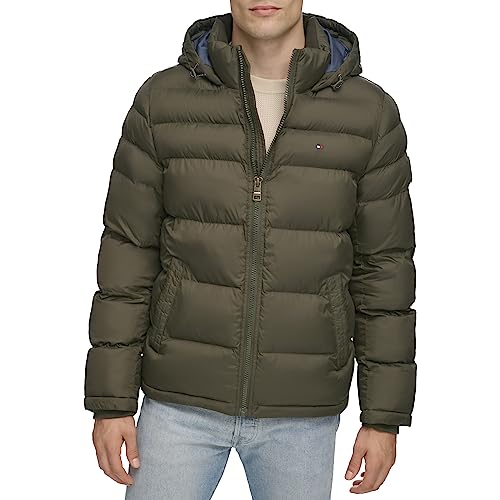 Tommy Hilfiger Men's Hooded Puffer Jacket