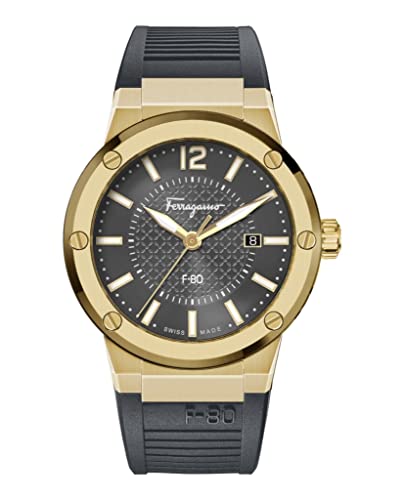 Ferragamo Mens Swiss Made Watch F-80 Collection