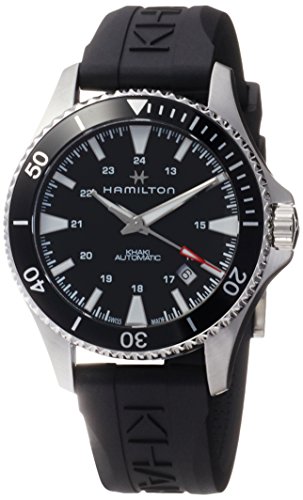 Hamilton Khaki Navy Automatic Black Dial Men's Watch H82335331
