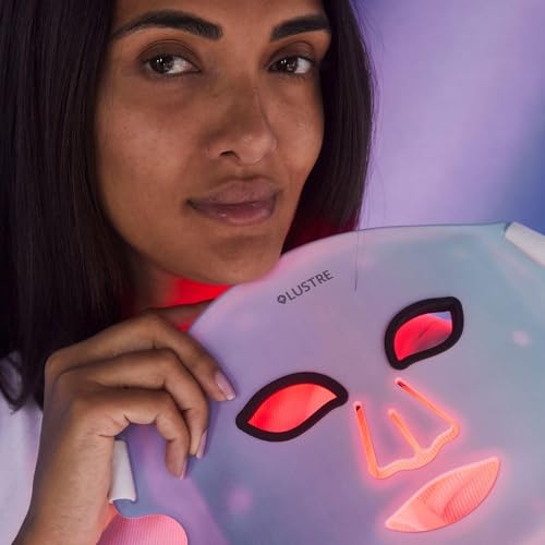 Revive LED Mask - For Blemish Prone Skin and Fine Lines | Red & Blue LED Light therapy for Face