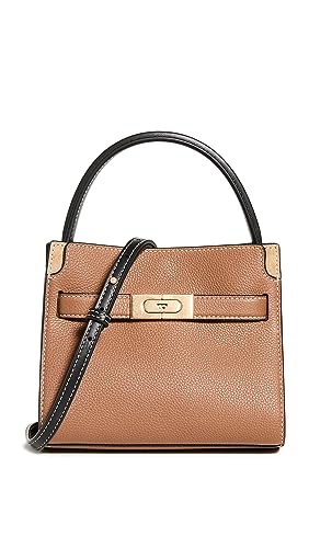 Tory Burch Women's Petite Lee Radziwill Pebbled Double Bag