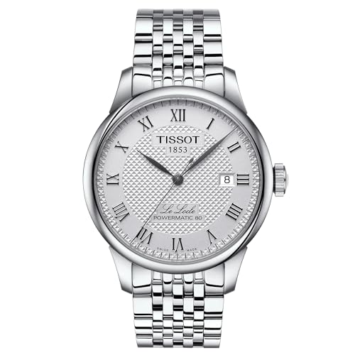 Tissot Mens Le Locle Stainless Steel Dress Watch