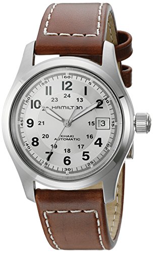 Khaki Field Silver Dial Mens Watch H70455553