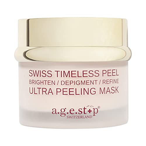 Swiss Timeless Ultra Peeling Mask Cleanses & Renews All Skin Types, Detoxify, Brighten, Firms and Revitalizes Your Complexion & Instantly Improves Skin's Radiance, Spa-at-Home Treatment