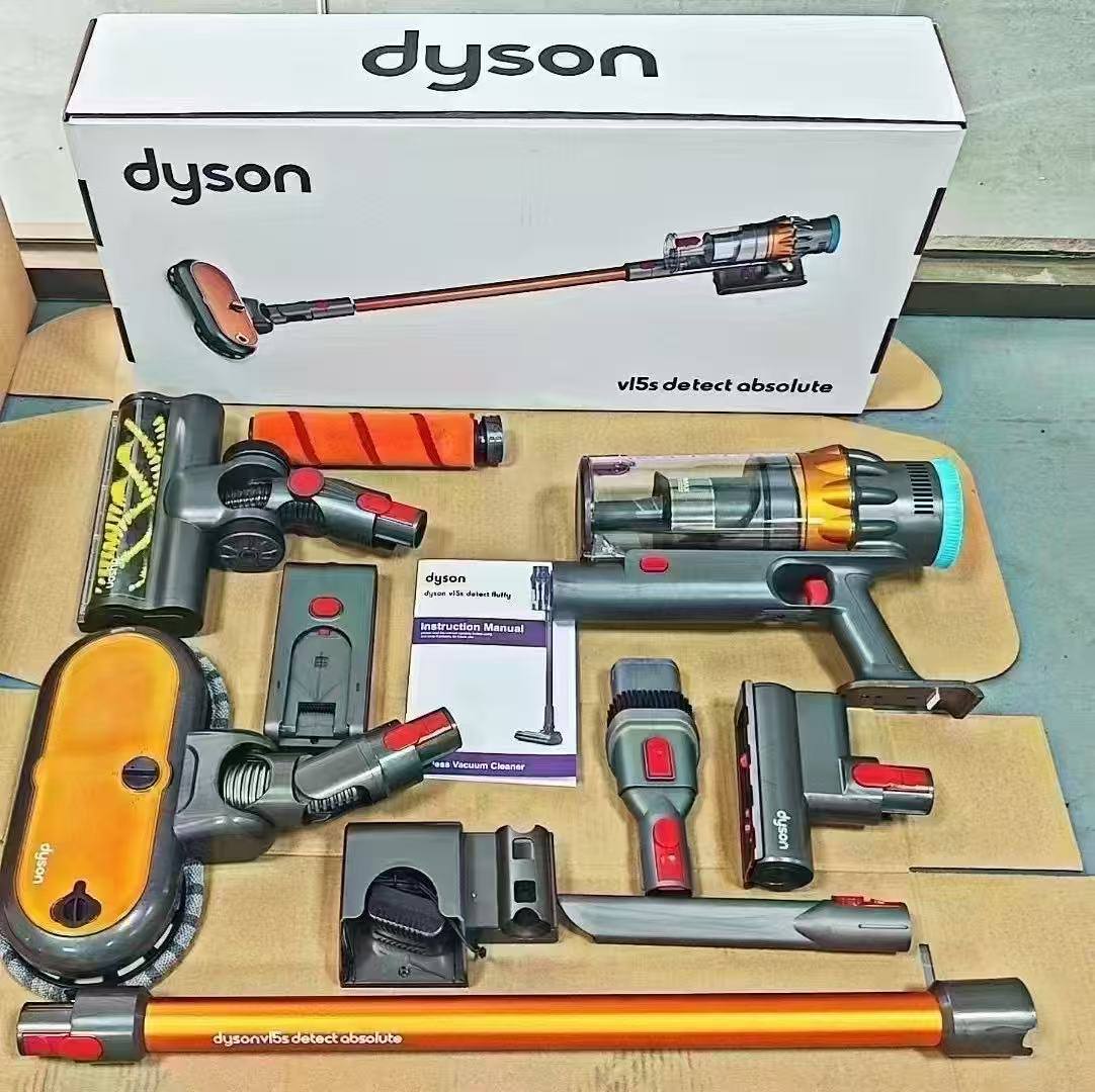 #DysonV8v10v11v15v12 household rechargeable wireless handheld vacuum cleaner with high suction power display machine