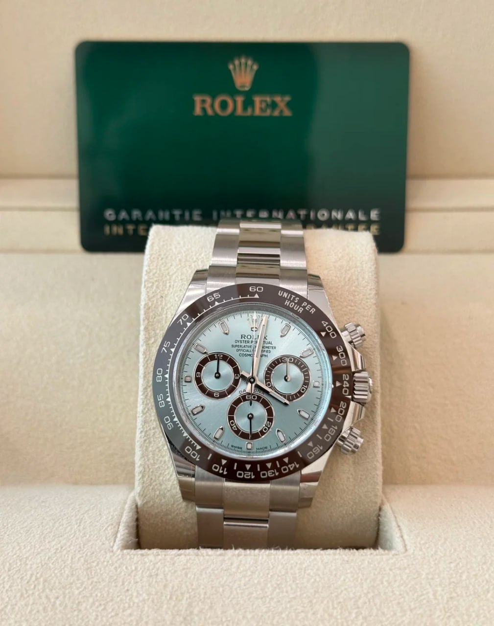 #22 full set of Rolex Daytona m116500 men's watch white panda Di watch diameter 40